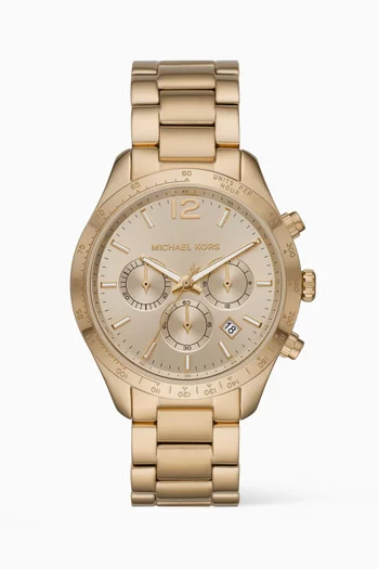 Layton Oversized Quartz Chronograph Watch    