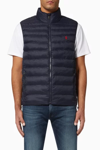 The Packable Recycled Nylon Vest      