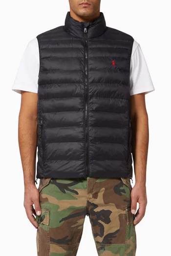 The Packable Recycled Nylon Vest     