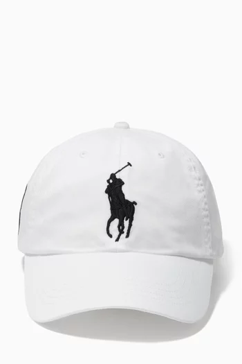 Big Pony Cap in Cotton Chino  