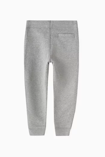 Logo-embroidered Joggers in Cotton-jersey