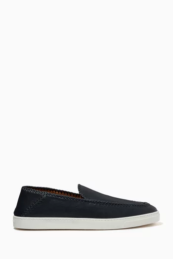 Slip-on Sneakers in Leather 