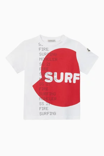 Surf Graphic Cotton T-shirt  