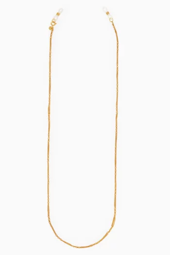 The Monterey Eyeglasses Chain in Metal