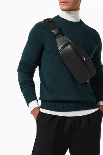 Award Belt Bag in Italian Leather