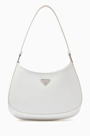 Cleo Shoulder Bag in Brushed Leather