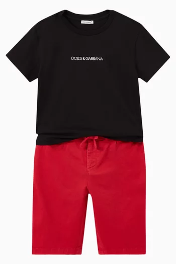 Logo T-shirt in Cotton