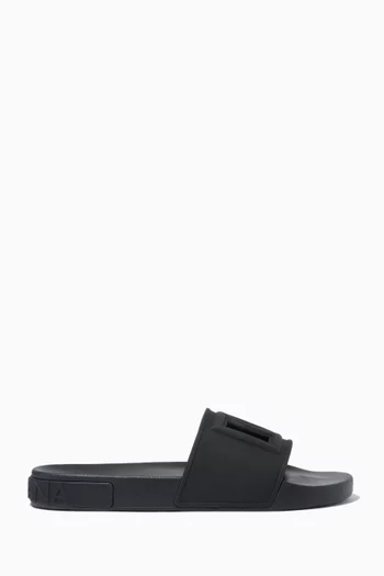 Mens dolce and gabbana slides discount