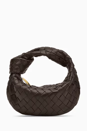 Mini Jodie Top-handle Bag in Intrecciato Nappa