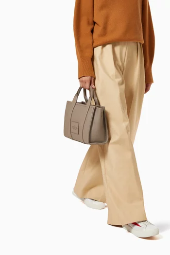Mini Traveler Tote Bag in Leather     