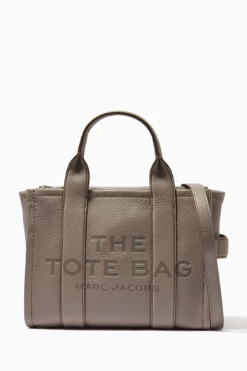 Mini Traveler Tote Bag in Leather     