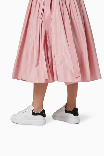 Oversized Sneakers in Calfskin