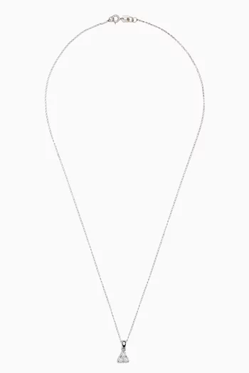 Classic Diamond Set in 18kt White Gold