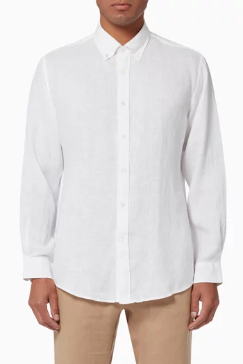 Martin Shirt in French Linen