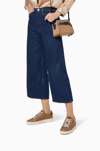 Lowline Sneakers in Signature Canvas  