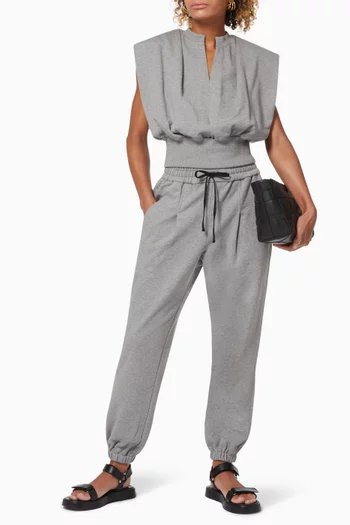 Sleeveless Top in French Terry