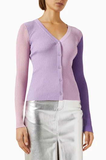 Cargo Sweater in Ribbed Knit
