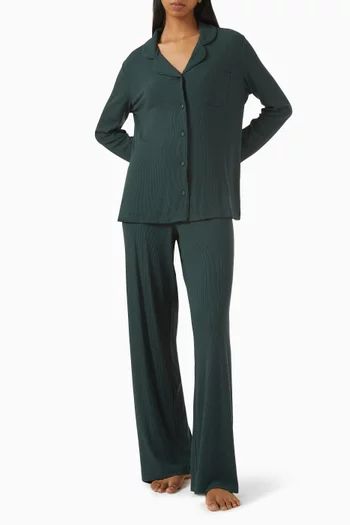 Soft Lounge Rib Sleep Set