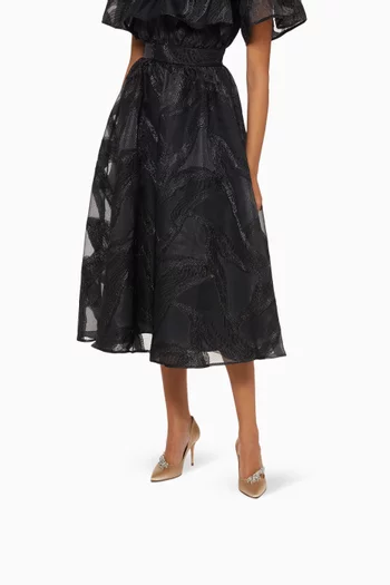 Nadira 90 Pumps in Satin