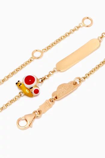 Wonder Butterfly Bracelet in 18kt Yellow Gold        