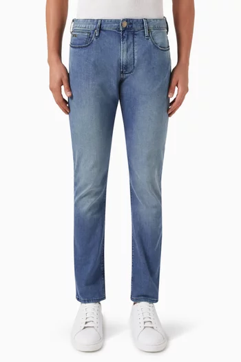 Buy Emporio Armani Slim Fit Jeans for Men Online in Bahrain Ounass