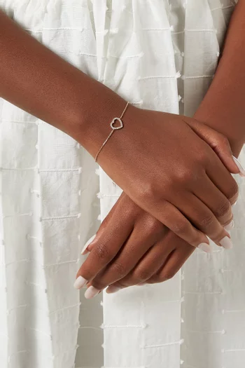 Stone Heart Bracelet  