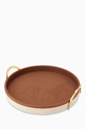 صينية غاريت جلد وقنب