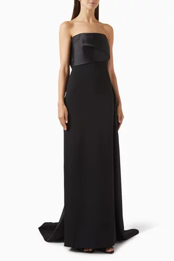 Kinsley Maxi Dress in Twill