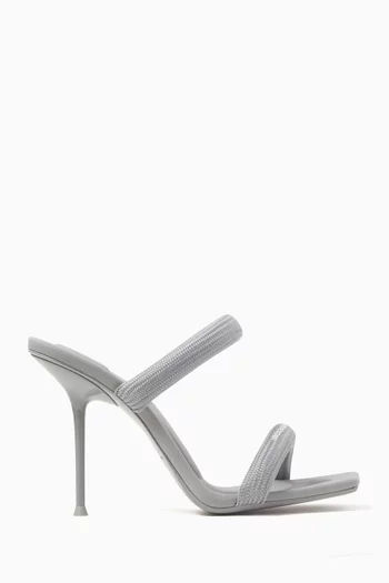 Julie 105 Padded Tubular Strap Sandals in Nylon