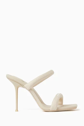 Julie 105 Padded Tubular Strap Sandals in Nylon