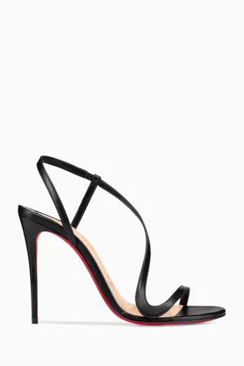 Rosalie 100 Sandals in Leather