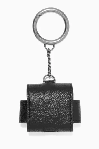 حافظة إيربود برو كاش جلد عجل حبيبي