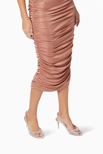 Temptation Crystal Sandals 75 in Leather