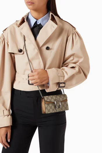 Super Mini Dionysus Crossbody Bag in GG Supreme Canvas