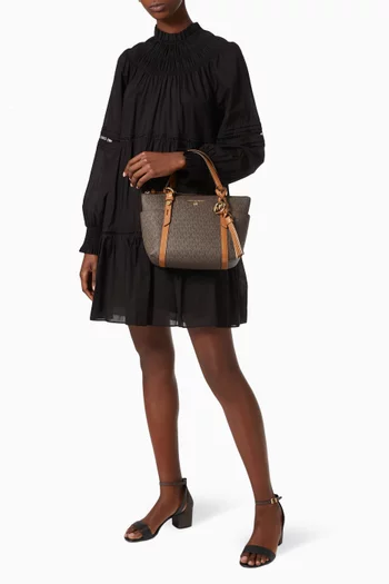 Small Sullivan Tote Bag in Logo Canvas   