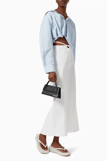 Le Chiquito Long Bag in Leather         