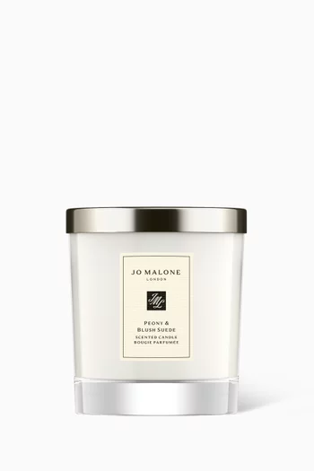 Peony & Blush Suede Home Candle, 200g  