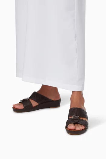 Cinghia Perforato Sandals in Softcalf       