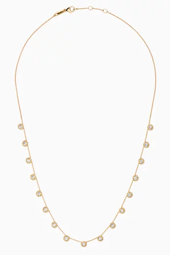 Salasil Diamond Necklace in 18kt Yellow Gold   