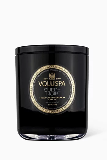 Suede Noir Classic Candle, 270g  