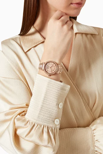 Mini Abbey Pavé Quartz Watch, 36mm   