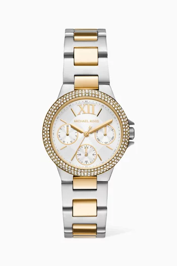 Mini Camille Pavé Chronograph Watch, 33mm    