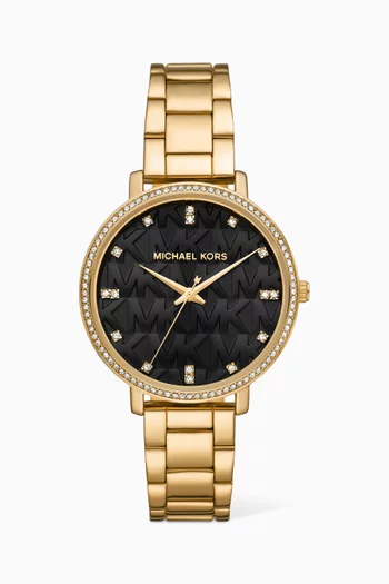 Pyper Pavé  Quartz Watch, 38mm     