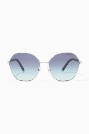 Hexagonal Sunglasses 