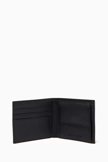 EA Bifold Wallet in Tumbled Leather     