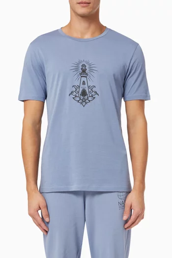 Positano T-shirt in Pima Cotton 