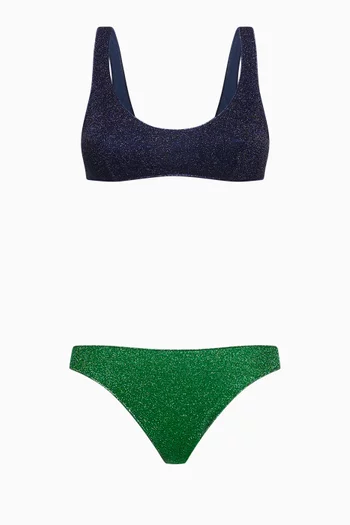 طقم بيكيني لوميير بحمالة صدر بتصميم رياضي لوركس