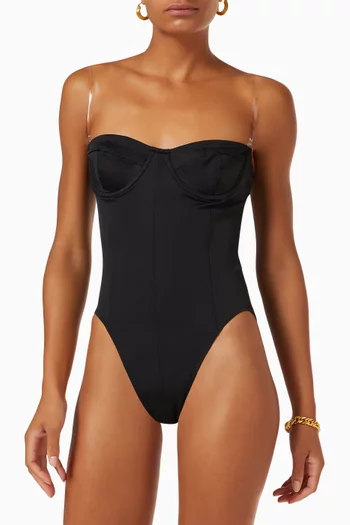 Corset Mio Swimsuit in Nylon Lycra  
