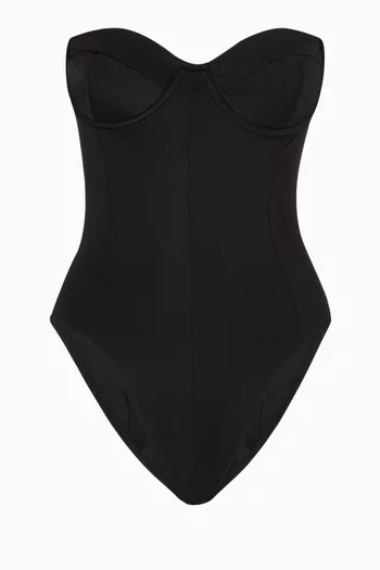 Corset Mio Swimsuit in Nylon Lycra  