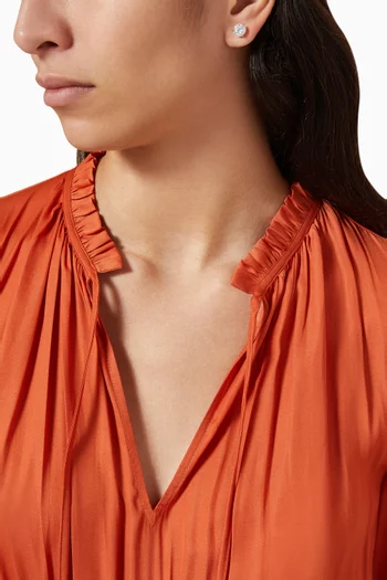 Brilliant Statement Studs in Metal      